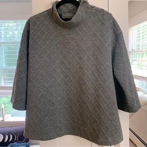 ANTHROPOLOGIE SUNDAY IN BROOKLYN 3/4 SLEEVE TOP